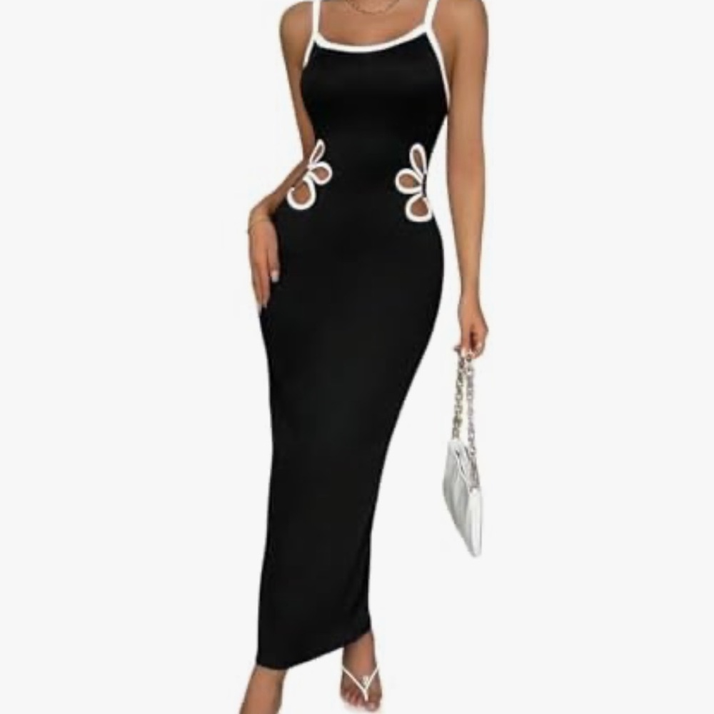 Elegant Black Maxi Dress